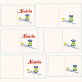 6x Stickdatei "Nadeln" ITH Nadelbuch