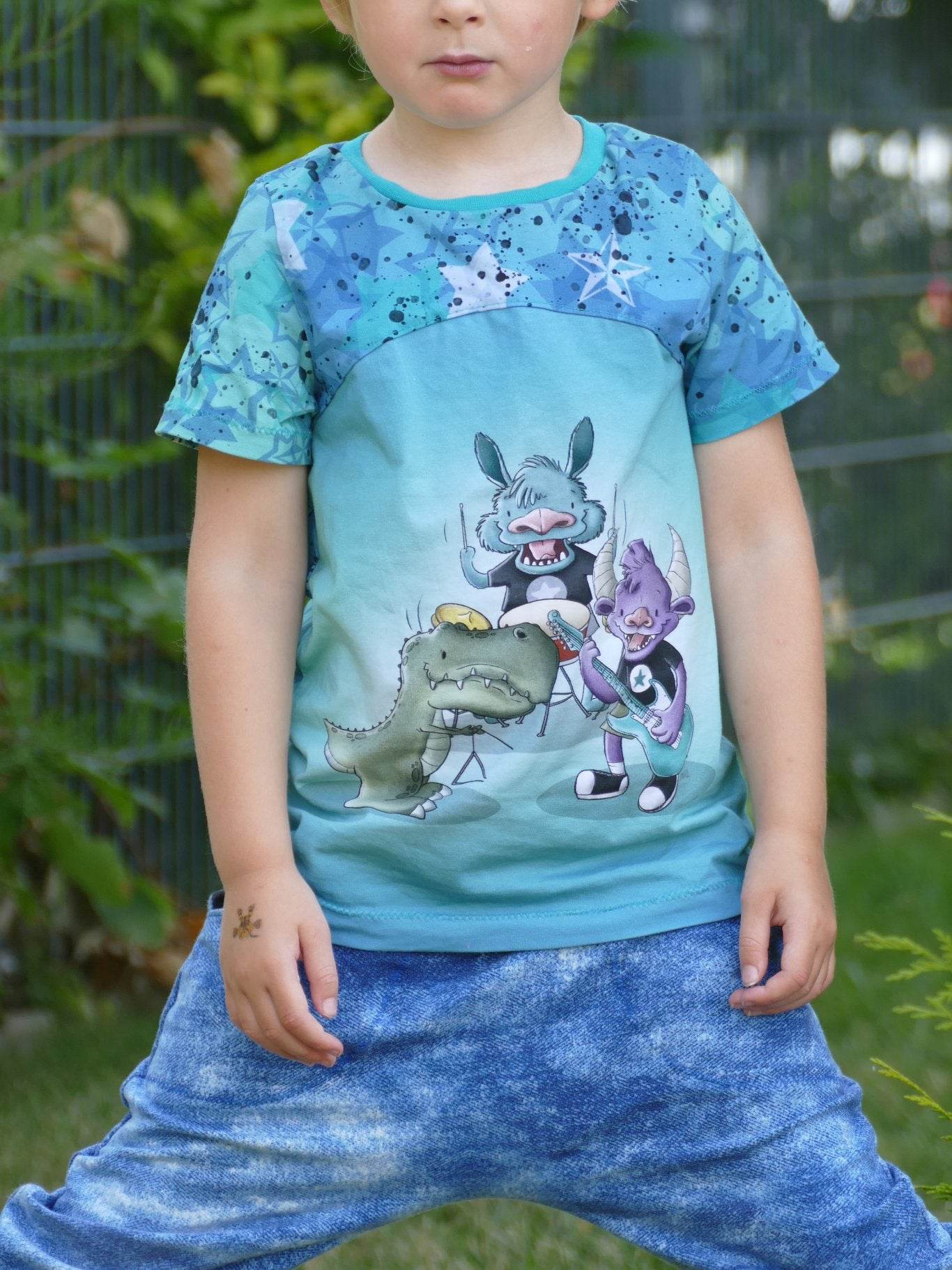 Shirt Wiliala LEGER, Schnittmuster Grösse 50-152 - Sewando