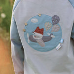 stickdatei, fliegender fuchs, flugzeug, luftballons, doodle stick, sewando