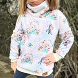 Schnittmuster Oversized Hoodie Weites Winter Meer