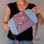 Clutch Tilda Schnittmuster Nähanleitung Tasche - Sewando