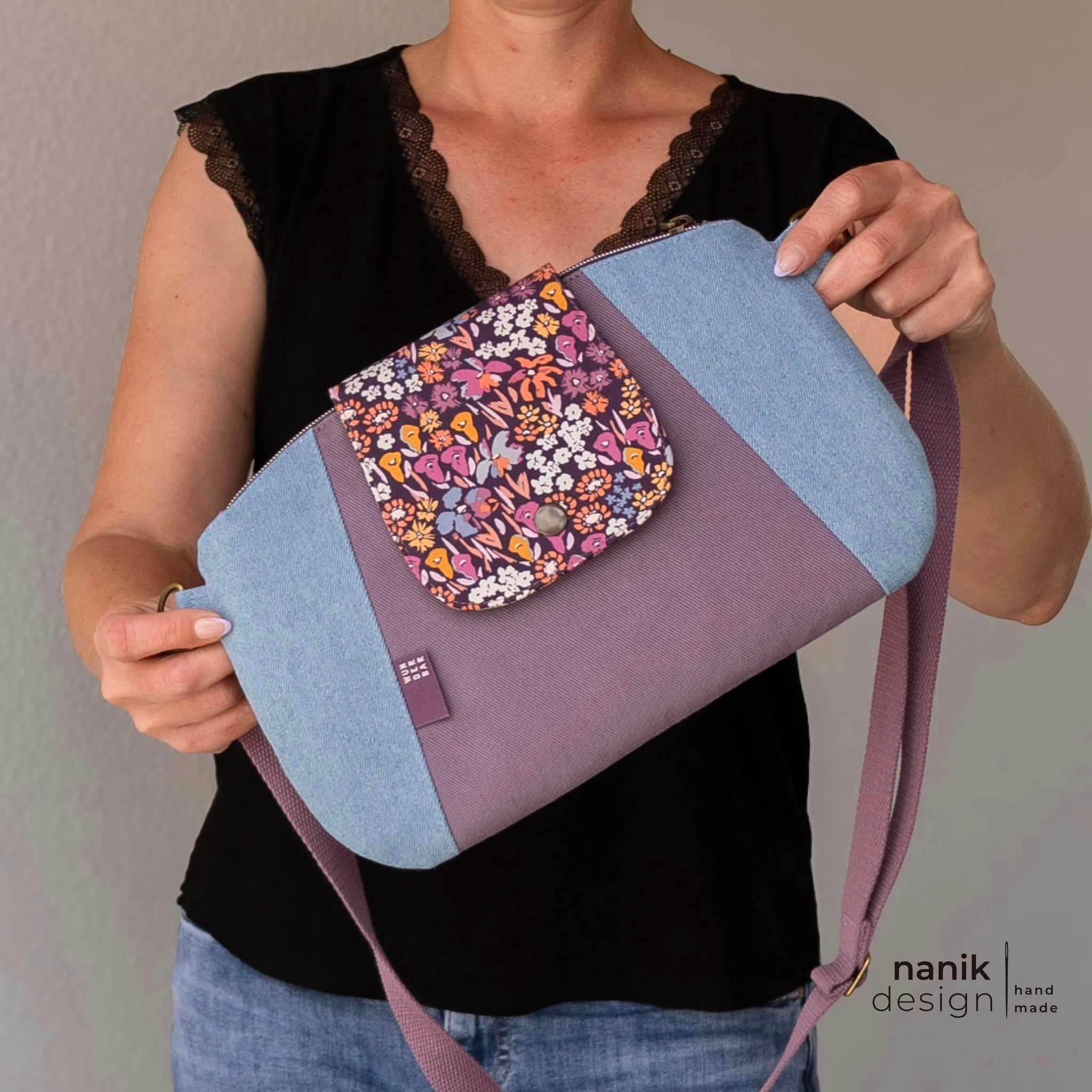 Clutch Tilda Schnittmuster Nähanleitung Tasche - Sewando