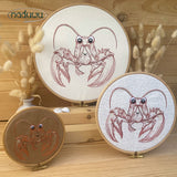 Stickdatei Hummer Set in 6 Größen ab 10x10, Stickdesign Lobsti