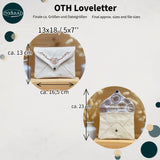 OTH und ITH Stickdatei Umschlag Set für 13x18, Geschenkumschlag