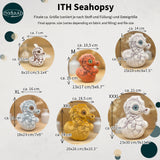 Stickdatei Seepferdchen Stuffie Set mit 6 Größen, In the Hoop Seahopsy
