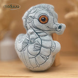 Stickdatei Seepferdchen Stuffie Set mit 6 Größen, In the Hoop Seahopsy