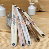 ITH Stickdatei Armband Hundsrose in 5 Größen, ITH Schmuck ab 5x18