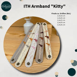 ITH Stickdatei Armband Kitty in 5 Größen ab 5x18