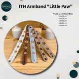 Stickdatei Armband Little Paw in 5 Größen ab 5x18