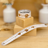 ITH Stickdatei Armband Pfotenliebe Set mit 5 Größen ab 5x18