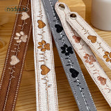 ITH Stickdatei Armband Pfotenliebe Set mit 5 Größen ab 5x18