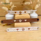 ITH Stickdatei Armband Pfotenliebe Set mit 5 Größen ab 5x18