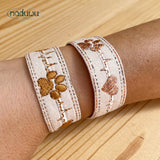 ITH Stickdatei Armband Pfotenliebe Set mit 5 Größen ab 5x18