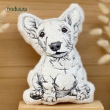 Stickdatei Bully Stuffie Schnucki Set mit 6 Größen ab 12x18, ITH Stickdatei Bullterrier Welpe