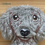 Stickdatei Dackel Stuffie Set mit 7 Größen, ITH Dackel Frieda