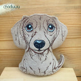 Stickdatei Dackel Stuffie Set mit 7 Größen, ITH Dackel Frieda