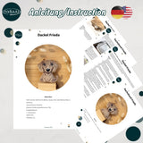 Stickdatei Dackel Stuffie Set mit 7 Größen, ITH Dackel Frieda