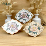 ITH Stickdatei Haarspange Hundsrose Set mit 3 Größen ab 9x6