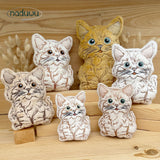 ITH Stickdatei Katze Charly Stuffie Set mit 6 Größen ab 12x18