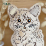 ITH Stickdatei Katze Charly Stuffie Set mit 6 Größen ab 12x18