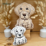 ITH Stickdatei Welpe Bo Stuffie Set mit 6 Größen ab 13x18, Dogge