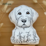 ITH Stickdatei Welpe Bo Stuffie Set mit 6 Größen ab 13x18, Dogge