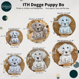ITH Stickdatei Welpe Bo Stuffie Set mit 6 Größen ab 13x18, Dogge