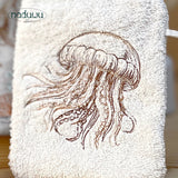 Stickdatei Waschlappen Set 13x18 und 16x20 mit maritimem Motiv,  ITH Stickdesign