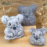 Stickdatei Wombat Wombi Stuffie Set mit 7 Größen ab 10x13