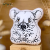 Stickdatei Wombat Wombi Stuffie Set mit 7 Größen ab 10x13