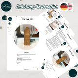 ITH Stickdatei Tick Off 13x18 und OTH Stickdatei für 10x10, Zeckenhaken-Etui
