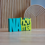 3D Druck Datei Schriftzug Na hör mal - Sewando