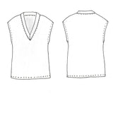 Nancy - Pullunder, Schnittmuster in Gr. 34 - 52