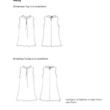 Nelly – Top-Tunika-Kleid, Schnittmuster in Gr. 34 - 50