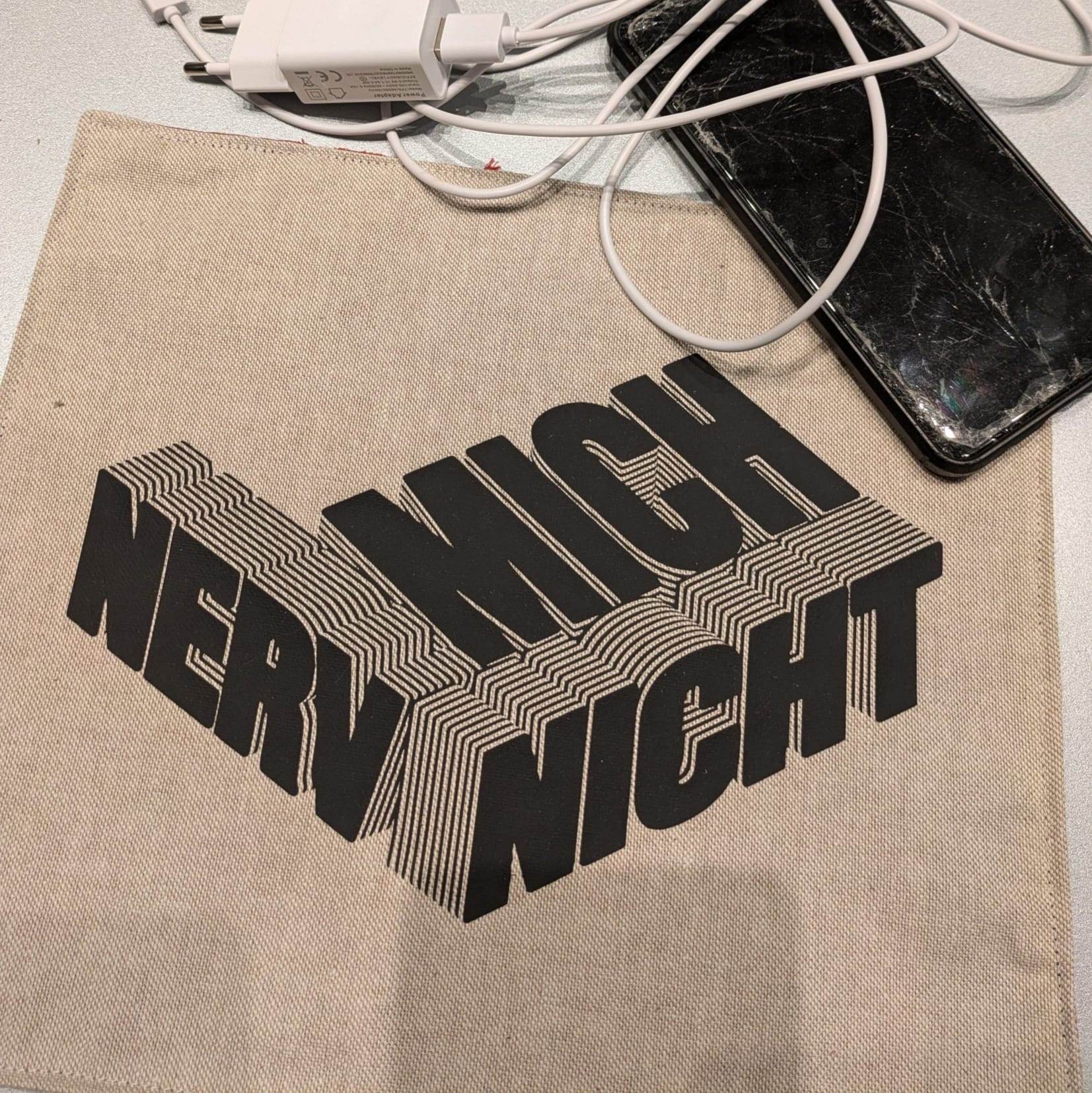 *Nerv mich nicht* Plotterdatei - Sewando