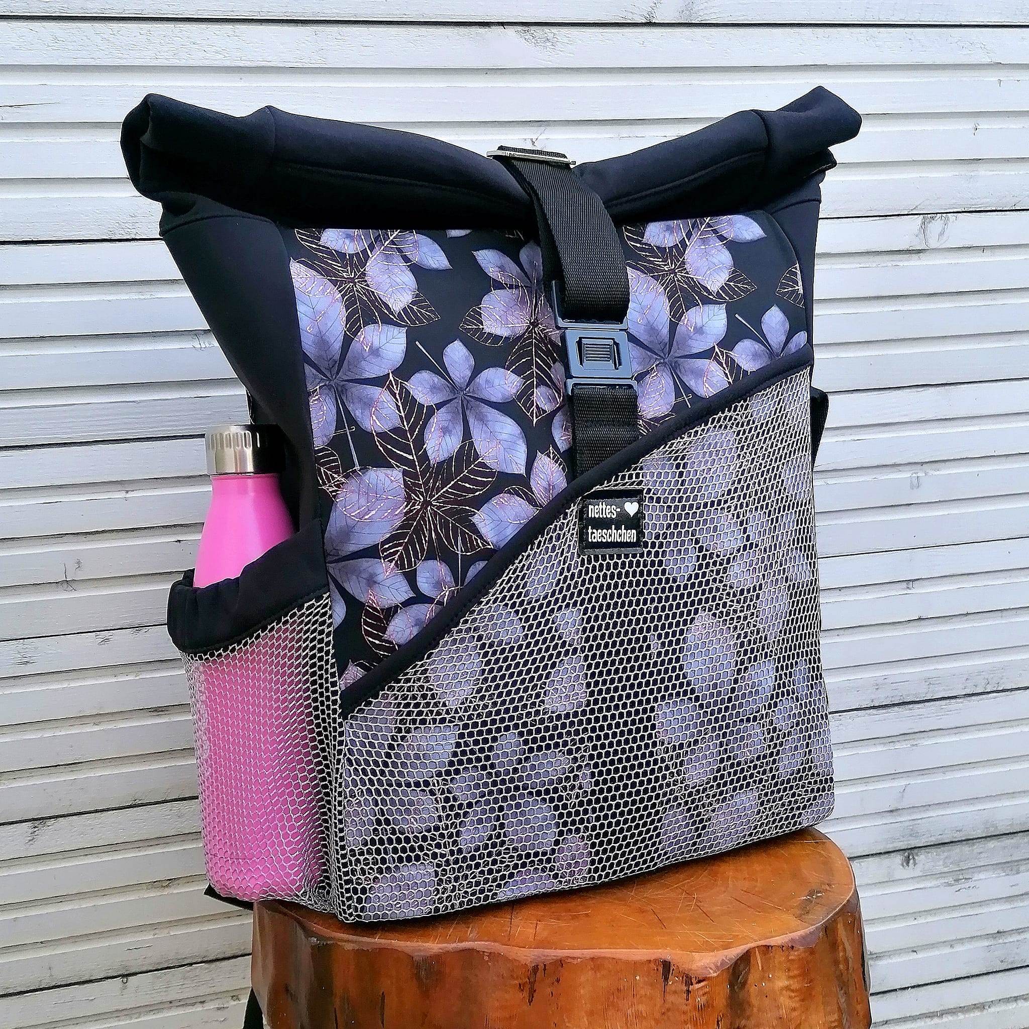 Schnittmuster Rolltop Rucksack Torben Nähanleitung - Sewando