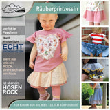 (Hosen)Rock Räuberprinzessin Gr.50-158 Schnittmuster [ DIN A4 & A0 PASSFORMSYSTEM (27,5cm bis 87,5cm BU) - Sewando