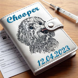 WENIGER STICHE - Stickdatei Golden Doodle  "Chooper" LIGHT - für Helle Stoffe