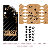 Plotterdatei Neujahr 2026 Set 3 Designs