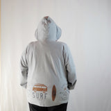 Oversize Sweatjacke #seweasy Damen Gr. 32-60