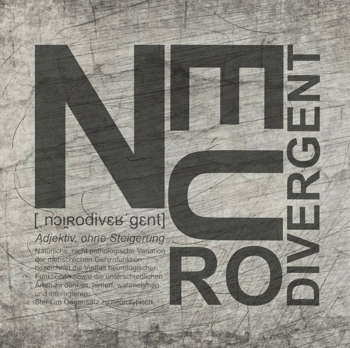 *Neurodivergent* Plotterdatei - Sewando