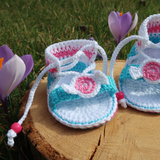 SPARPAKET für die 2 Häkelanleitungen: Baby/Kinderhut UND Babyschuhe ,,Kleenes Gutzje"