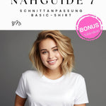 PDF- NÄHGUIDE 7 Schnittanpassung Shirt + Bonus : - Sewando