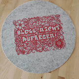 *Bloss nicht aufregen* Plotterdatei - Sewando