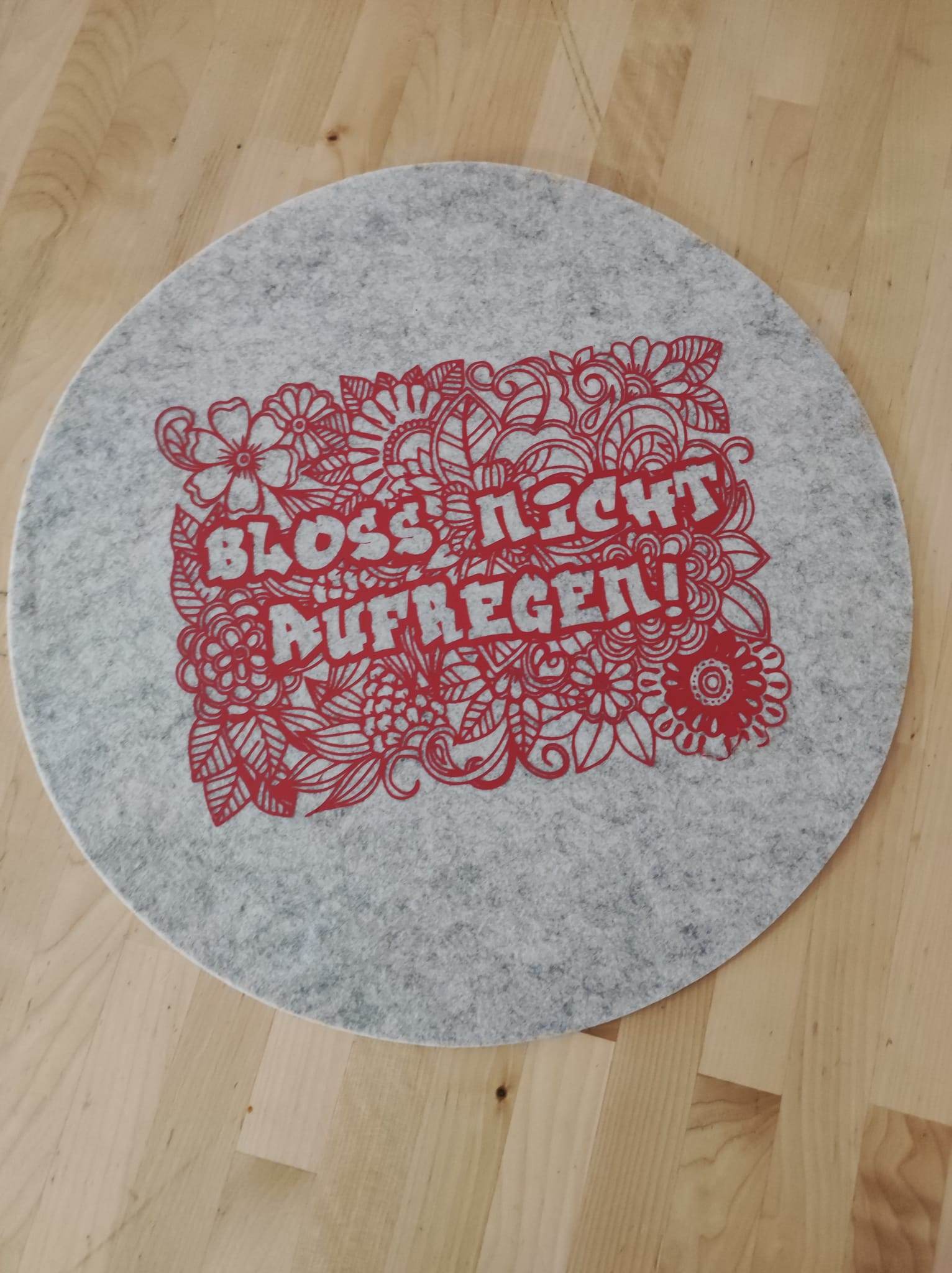 *Bloss nicht aufregen* Plotterdatei - Sewando