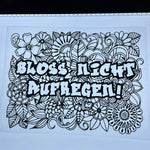 *Bloss nicht aufregen* Plotterdatei - Sewando