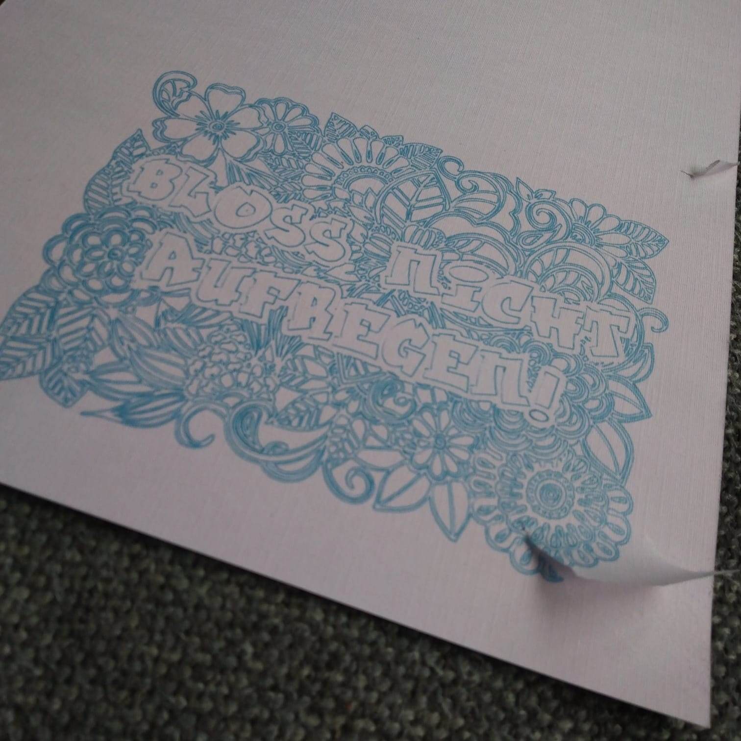 *Bloss nicht aufregen* Plotterdatei - Sewando