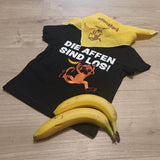 Plotterdatei - Die Affen sind los! - Monkey - alles Banane - svg - dxf - cutting file - Silhouette - Cricut - Sewando