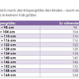 Caprihose Nina Gr. 98 - 164 inkl. A0 - Sewando