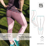 Schnittmuster Leggings NORA Active Gr. 32-48
